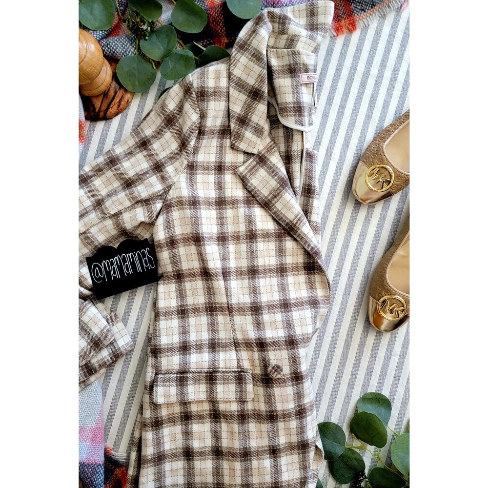 BCBGeneration Plaid Blazer